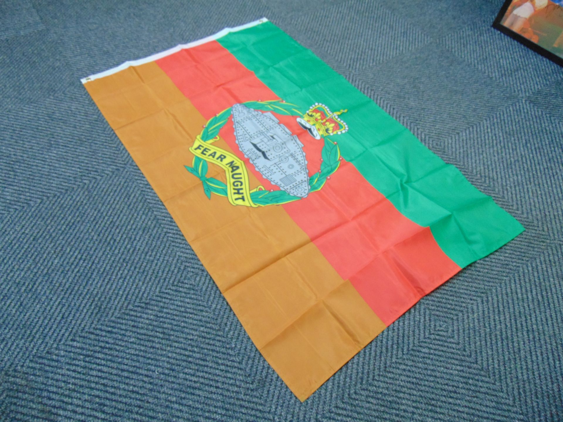 Royal Tank Regiment Flag - 5ft x 3ft with Metal Eyelets. - Image 3 of 5