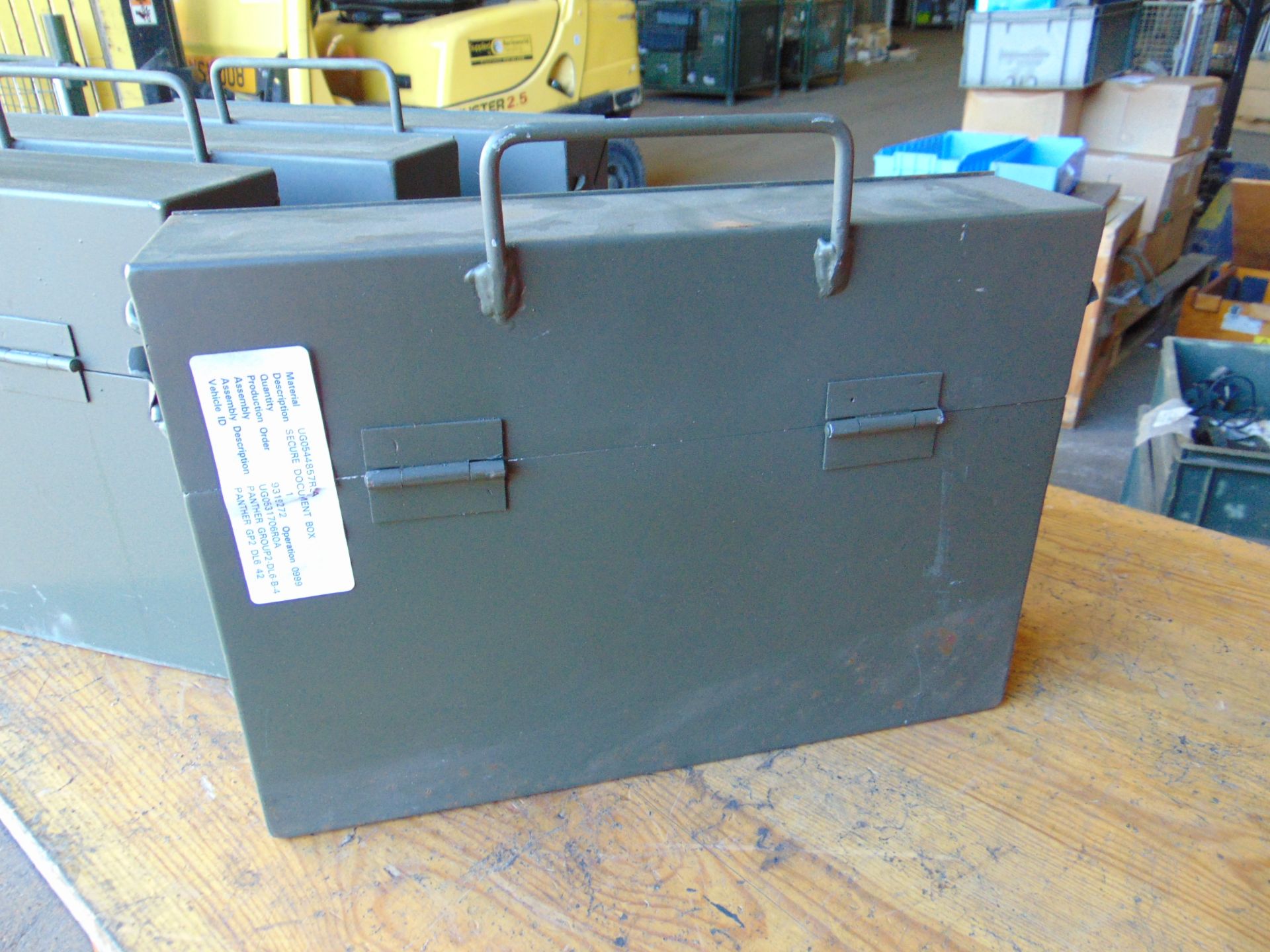 4 x New Unissued Vehicle Secure Document Boxes - Image 5 of 6