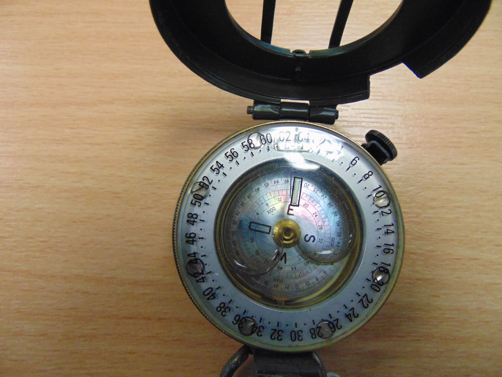SIRS Type G150 British Army Brass Prismatic Compass - Image 3 of 5