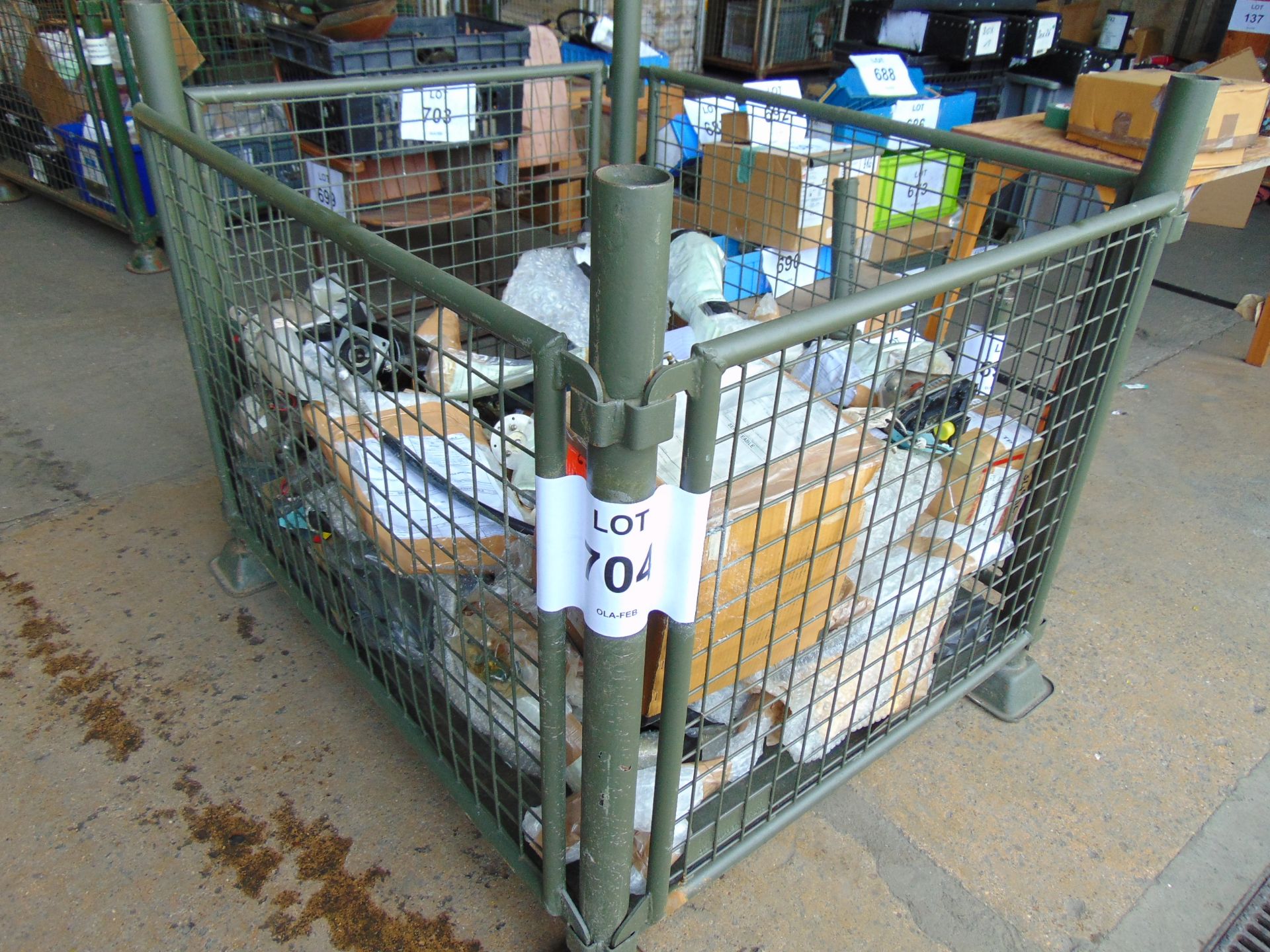 1 x Stillage of Aircraft Spares Sea King, Tornado Etc inc Antennas, Starter - Image 11 of 11