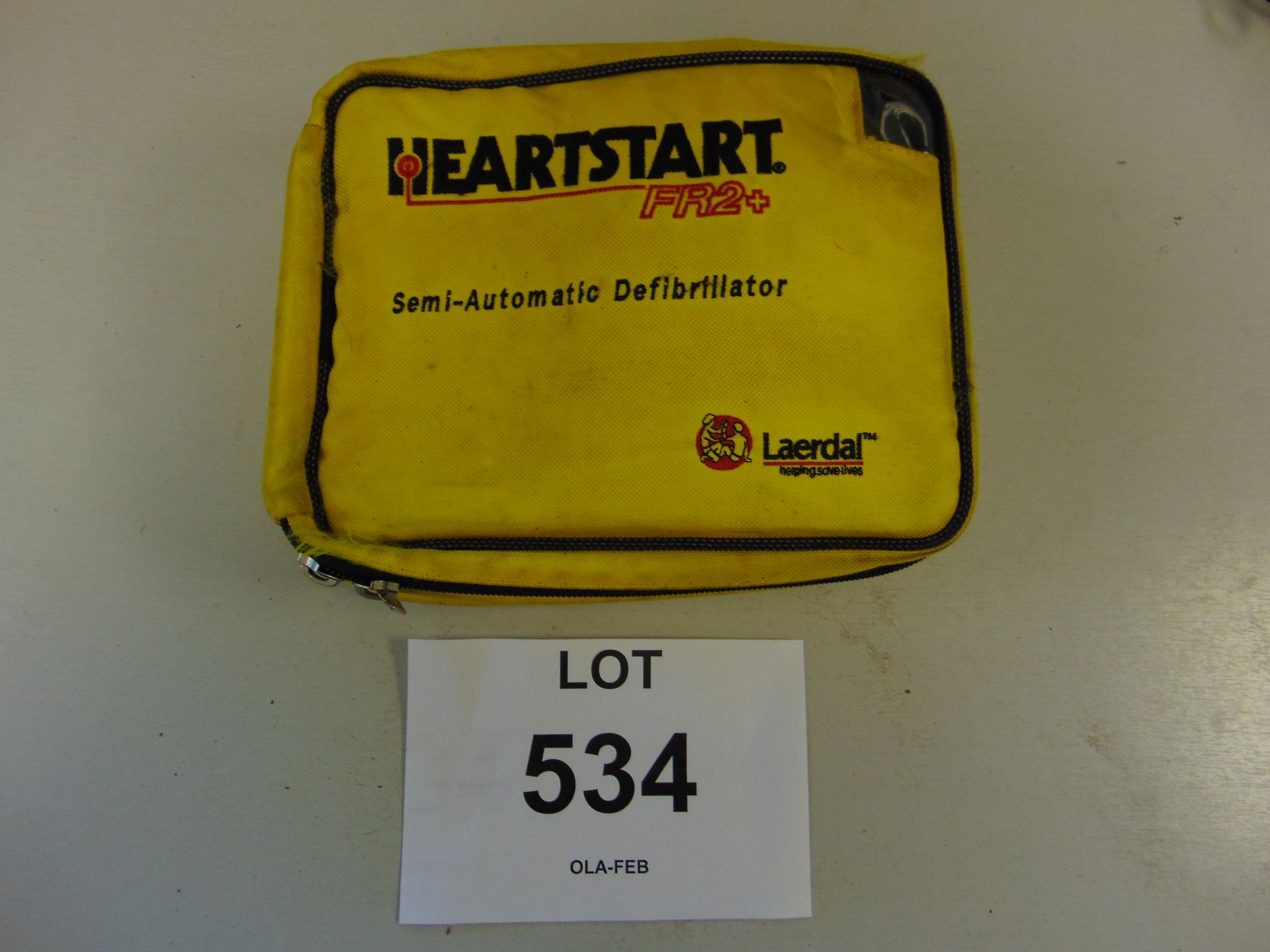 Heartstart FR2+ Semi-Automatic Defibrillator Unit in Carry Case