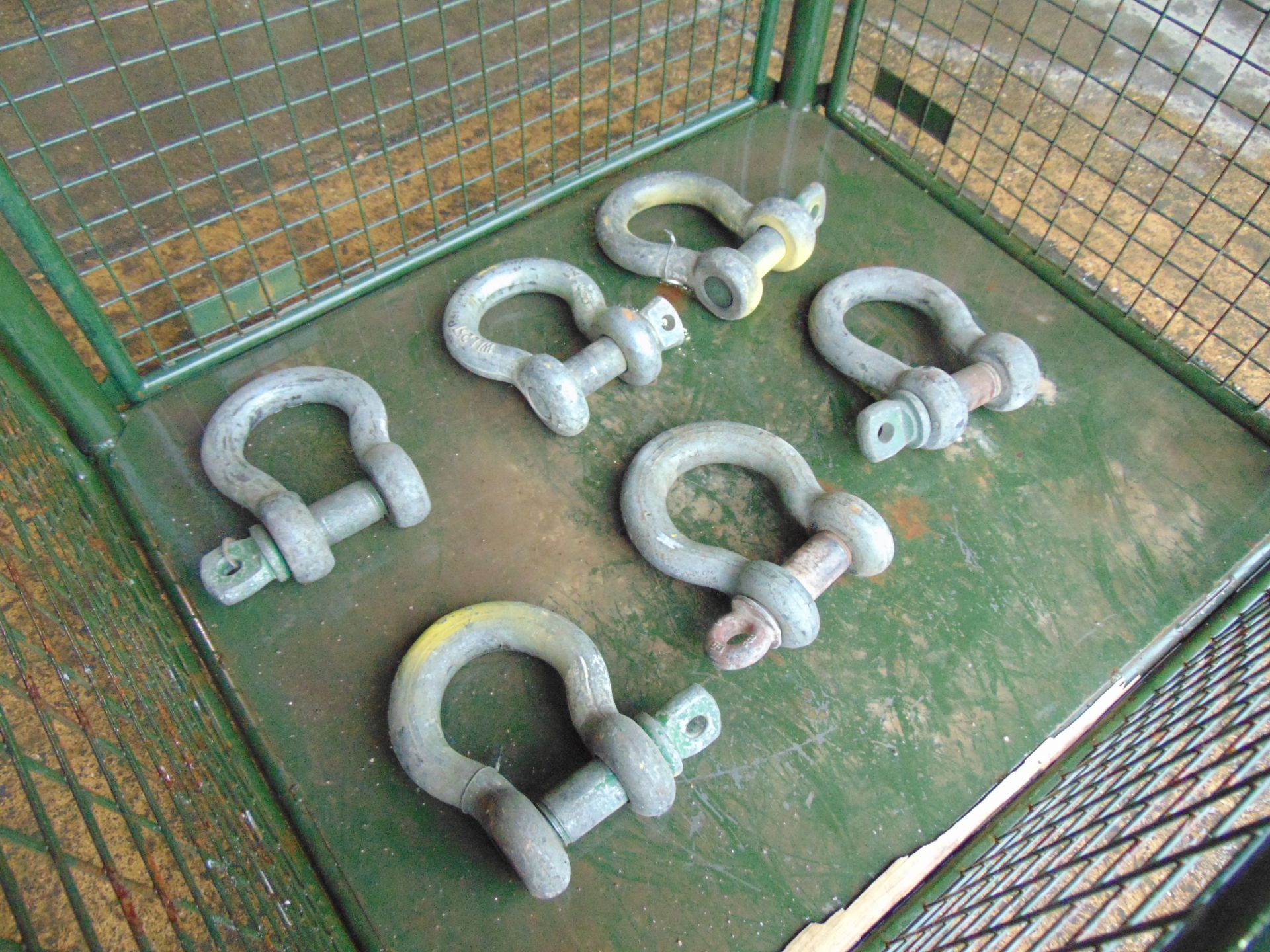 6 x 25ton HD Recovery D Shackles from MoD - Image 2 of 4