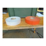 10x Rolls of Mine Marking Tape Orange and White