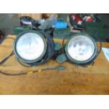 2 x FV159907 Vehicle Spot Lamp c/w Bracket and Leads