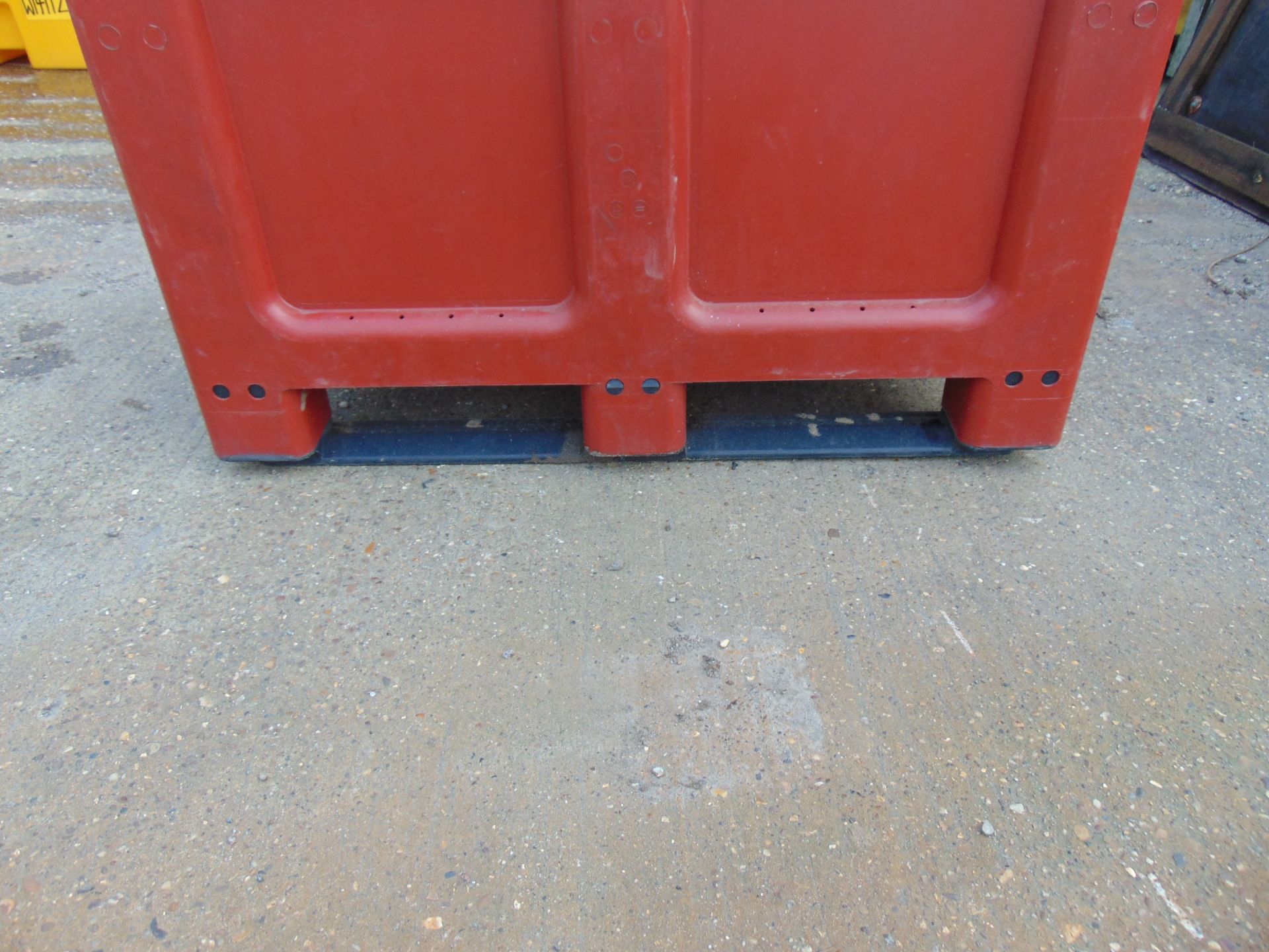 Plastic Storage Pallet Box Container c/w Cover, Size 105cm x 65cm x 70cm - Image 4 of 6