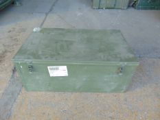 1 x New Unused British Army Steel Tool Box