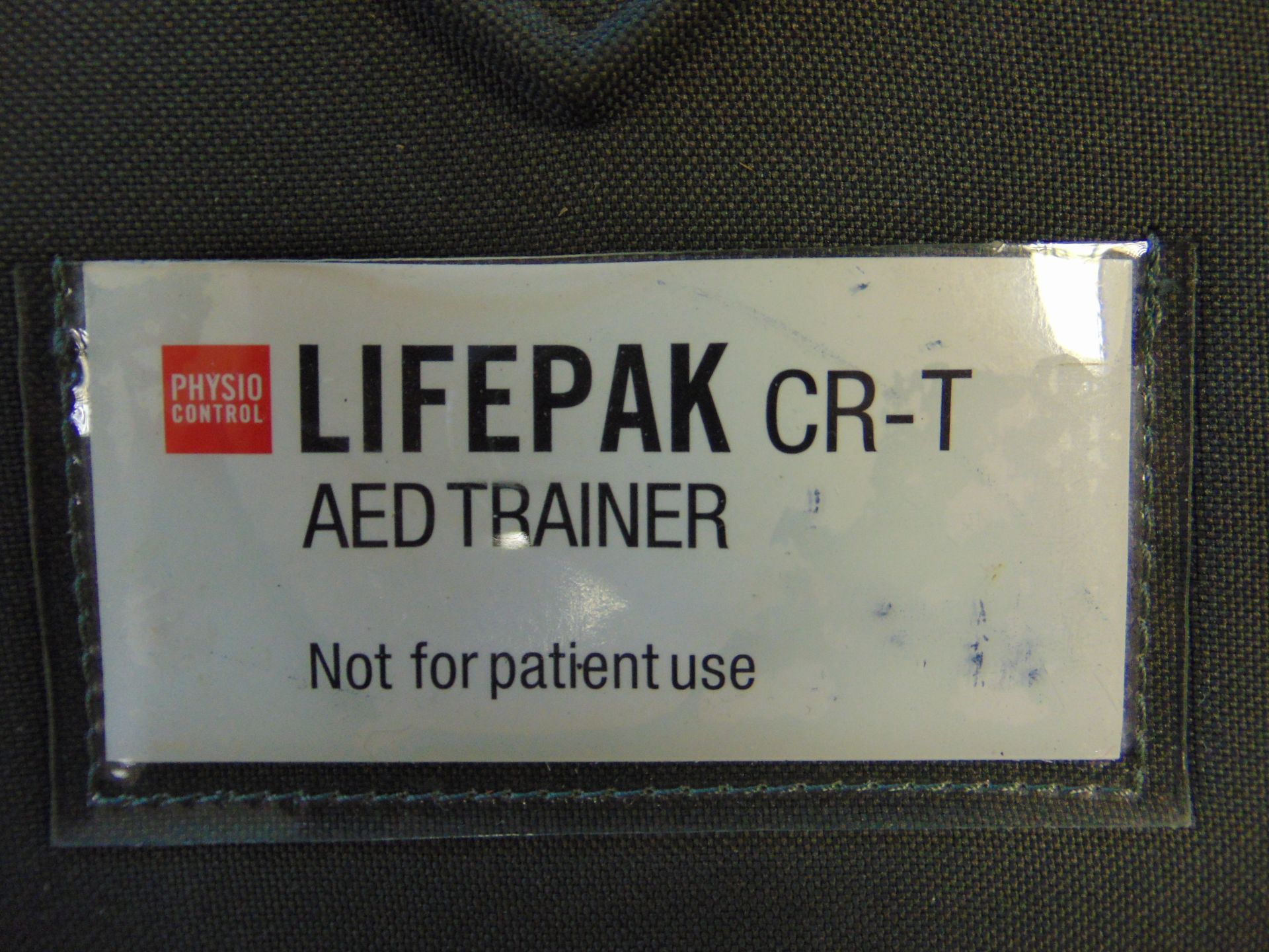 2 x Physio Controls Lifepak CR-T Defibrillator AED Trainer Unit in Carry Case - Image 5 of 5
