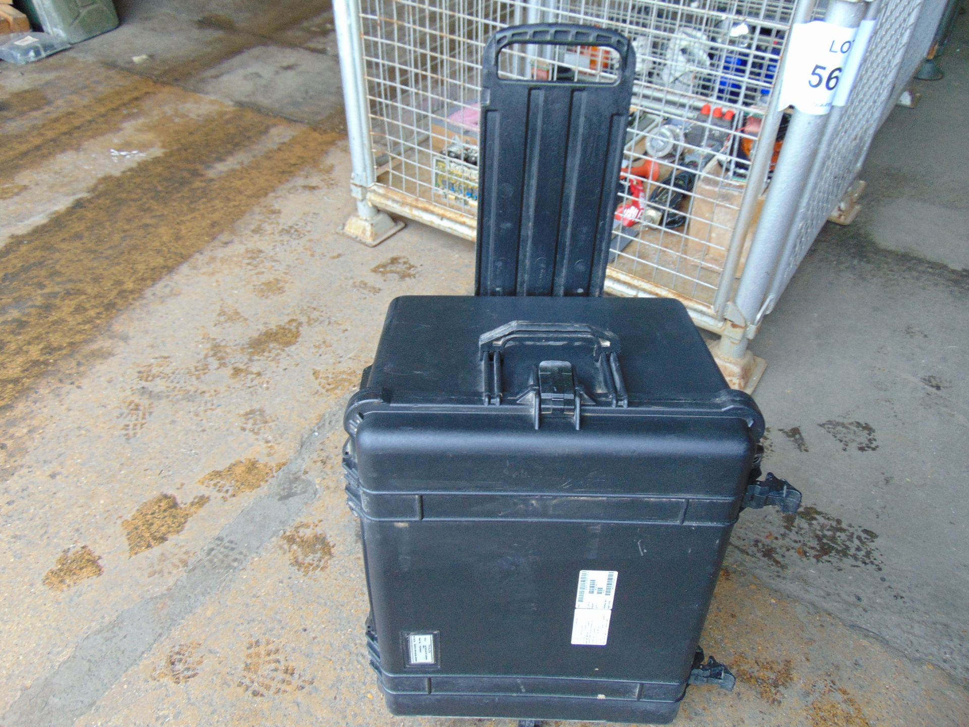 1 x High Impact Roll Along Water proof Luggage Case can be used for Aircraft etc