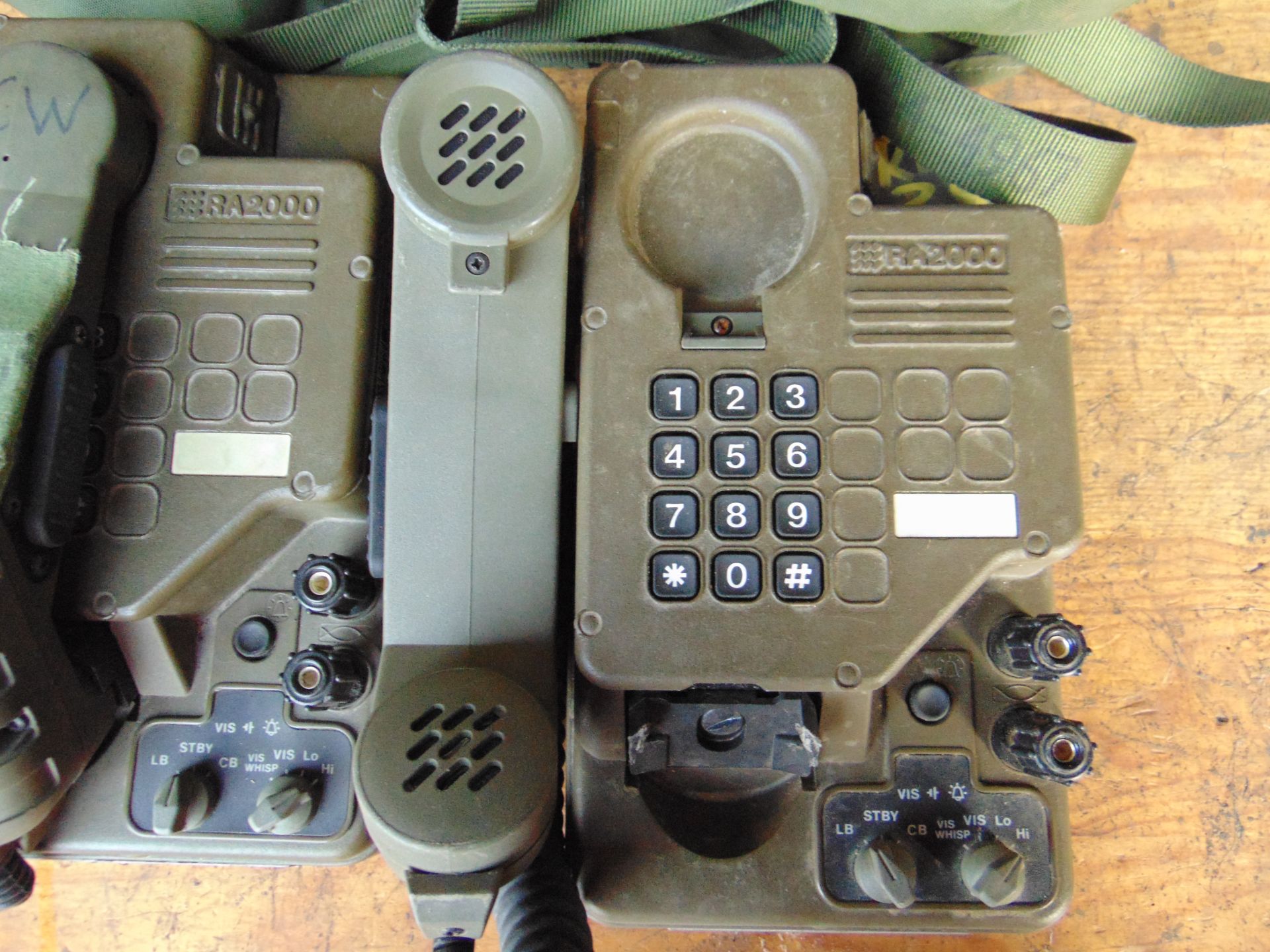 2 x Field Telephone Combat PTC 414 Racal 2000 c/w Bags - Image 5 of 7