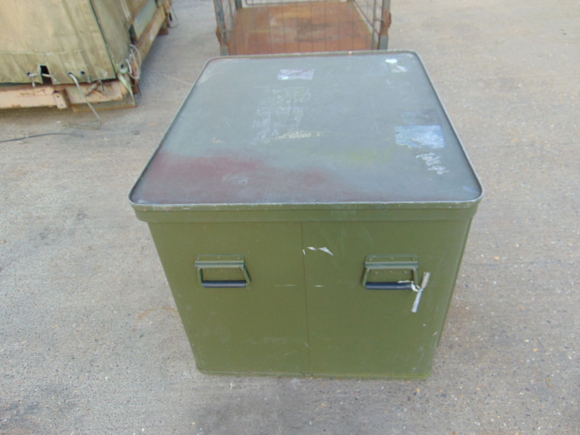 MoD Aluminium Storage Container - Image 2 of 6