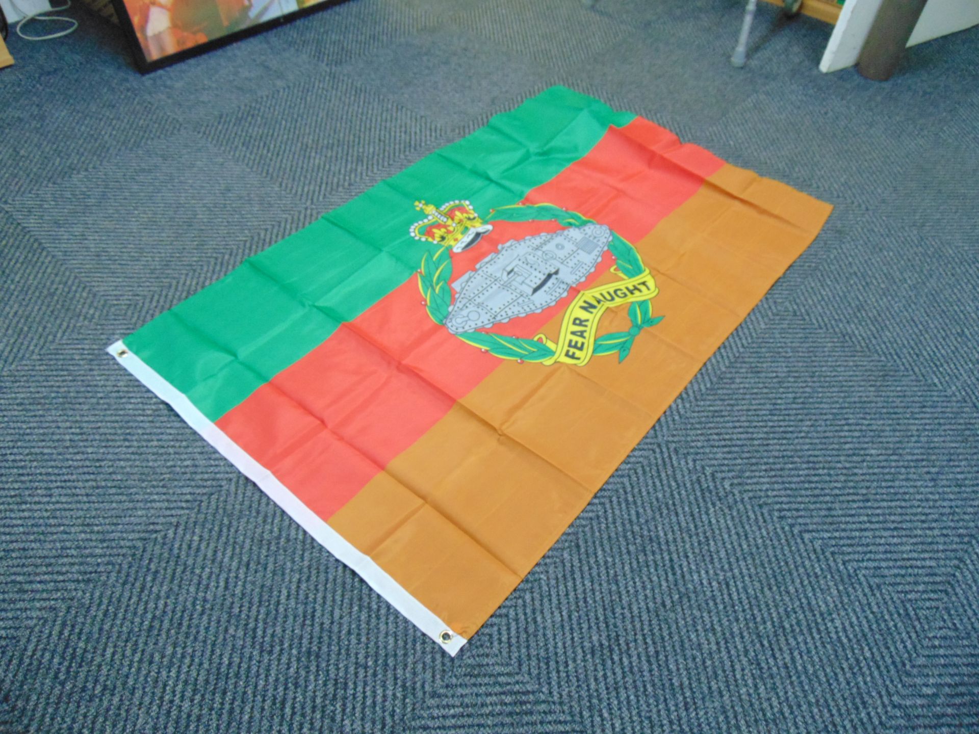 Royal Tank Regiment Flag - 5ft x 3ft with Metal Eyelets. - Image 5 of 5