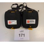 2 x Physio-Control Lifepak CR Plus Defibrillator Units - Fully Automatic