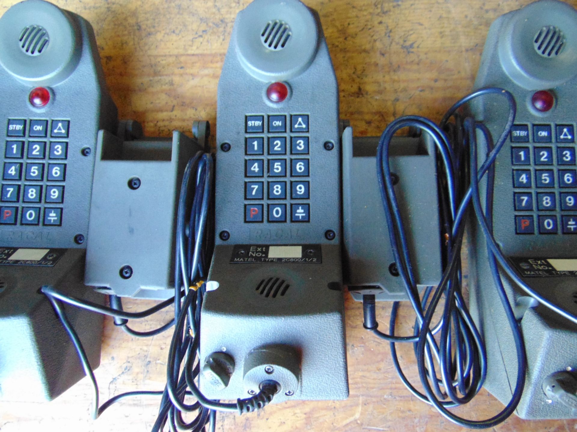 3 x Matel 2C800 Field Telephones - Image 3 of 4