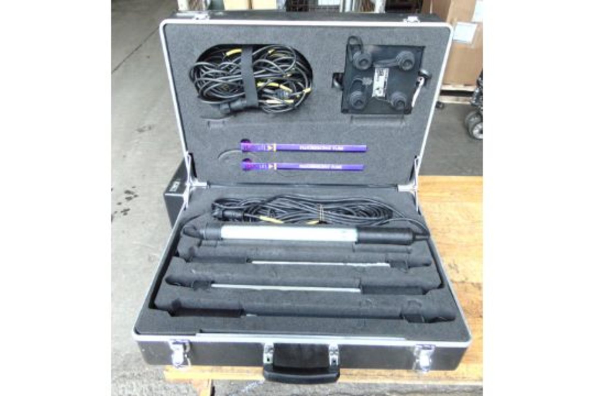 Kit of 4 Inspection Lamps with Cables ect in Protective Case - Image 2 of 5