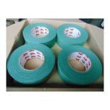 16 Rolls of New Unissued Green Linen Cloth Scapa Adhesive Tape 50m x 50m Roll