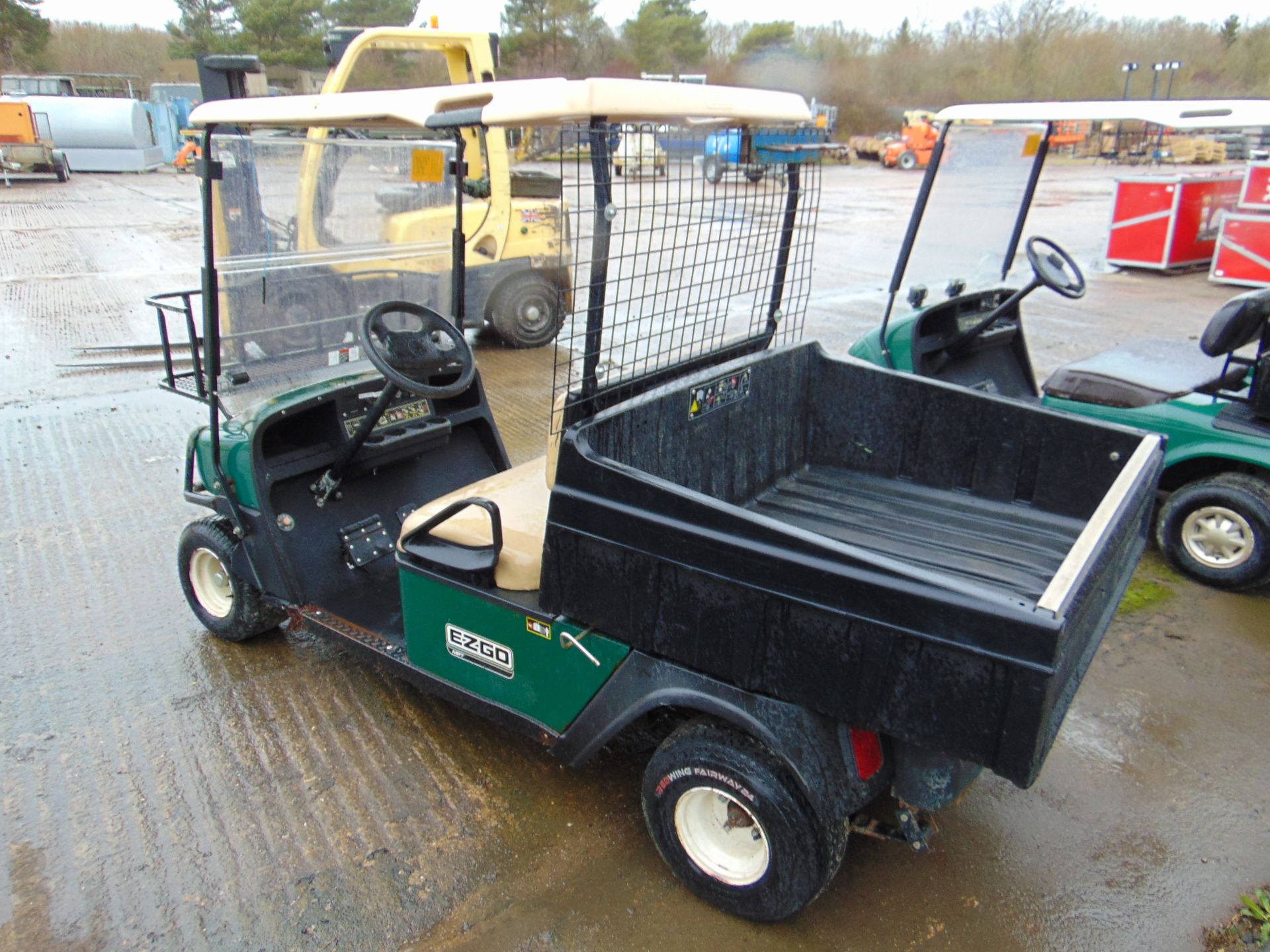 EZ-GO MPT Turf Master Electric Grounds Cart - Image 4 of 11