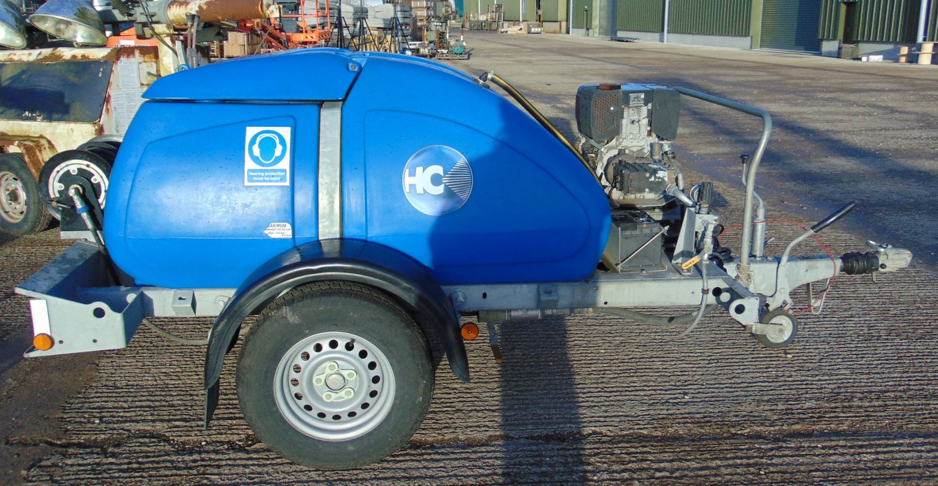 Western Diesel Pressure Washer Trailer with 1100 litre Water Bowser - Image 8 of 20