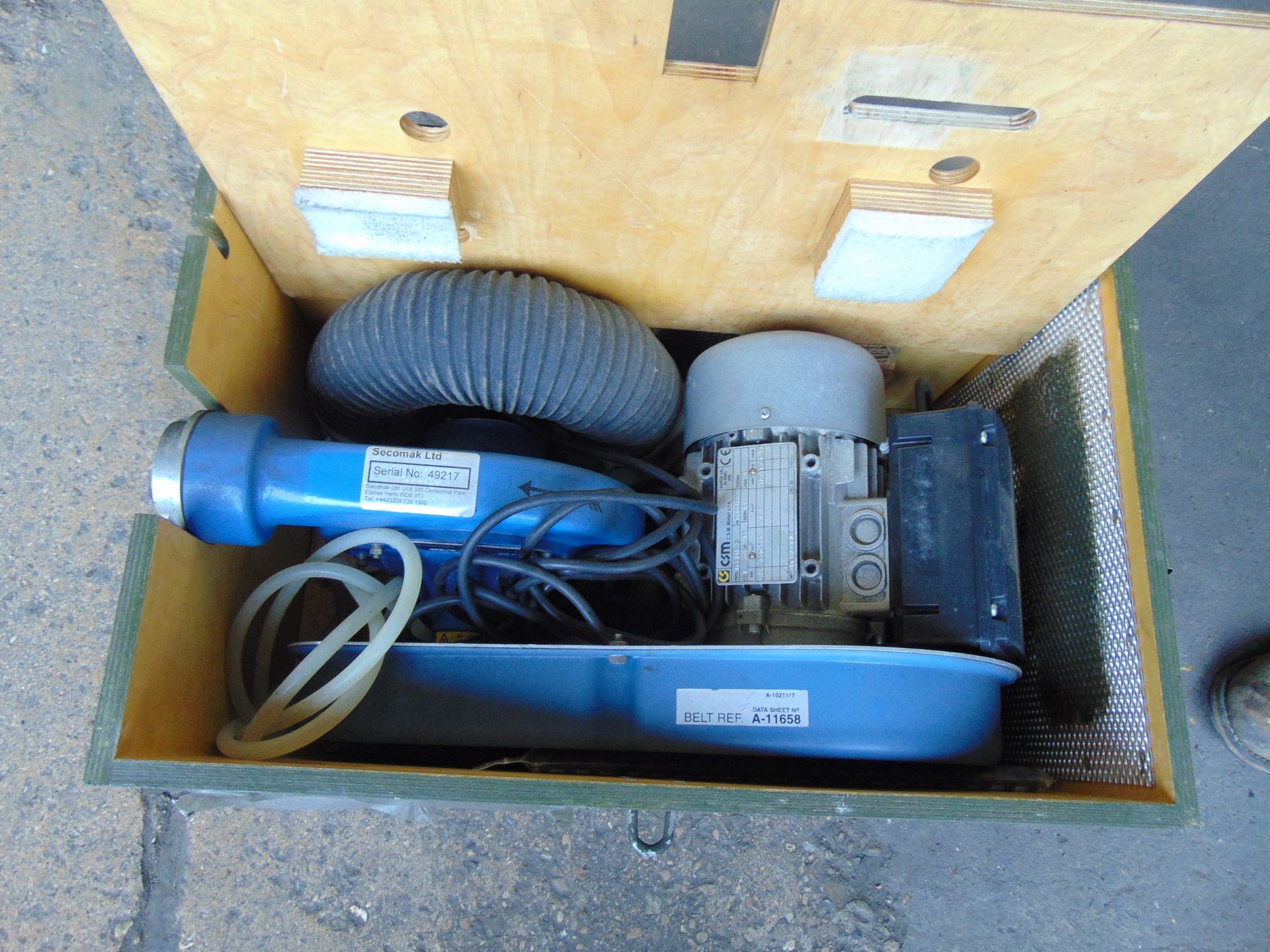 SEKOMAK 240 Volt Penthouse Air Inflator Unit in Box