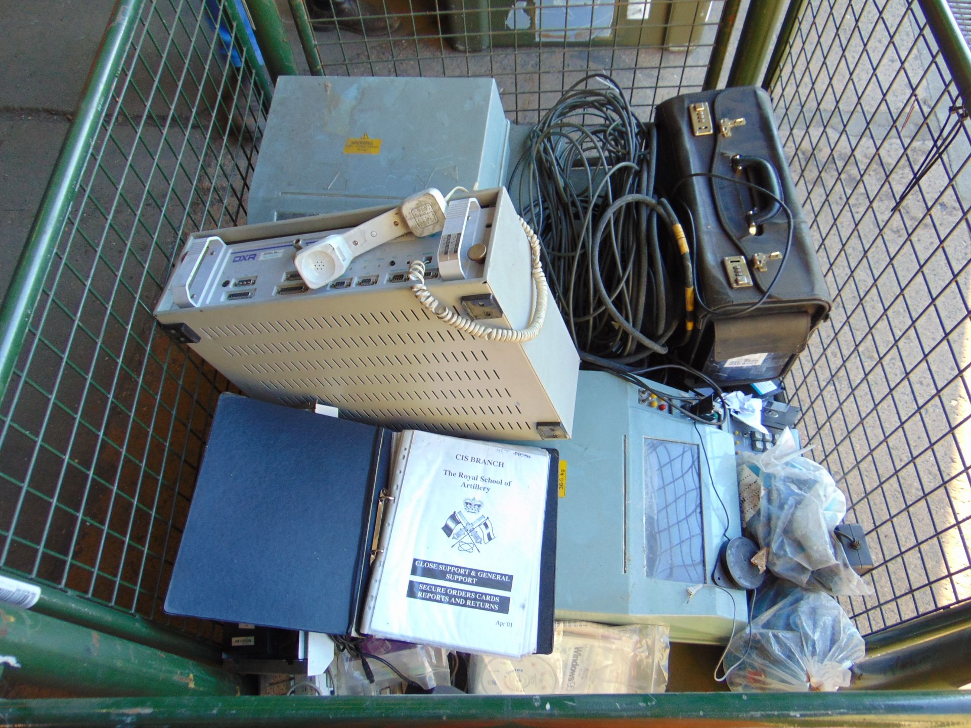 Stillage of Electronic Equipment - Radios, Manuals ect. - Image 2 of 6