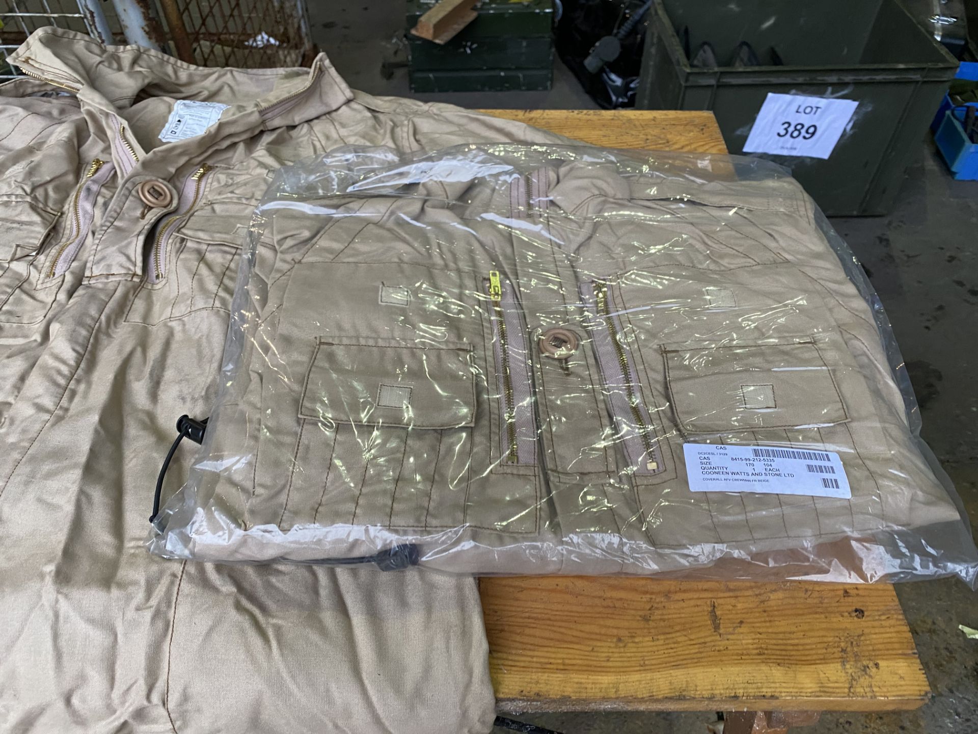 2 x New Unissued AFV Crew mans Coverall in Original Packing - Image 6 of 7