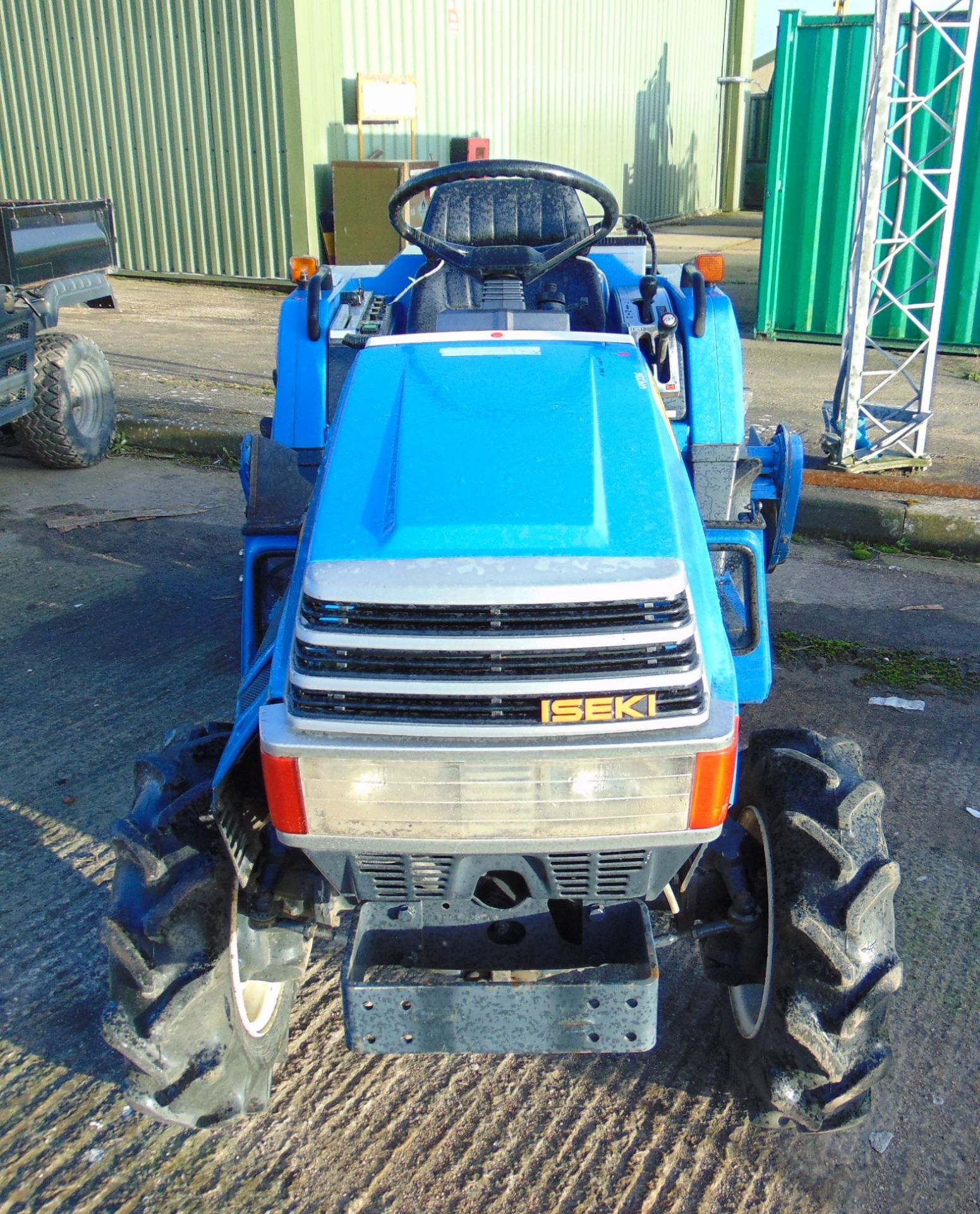 Iseki Land Hope 177 4WD Compact Tractor & Rear Tiller 829 hrs - Image 2 of 30