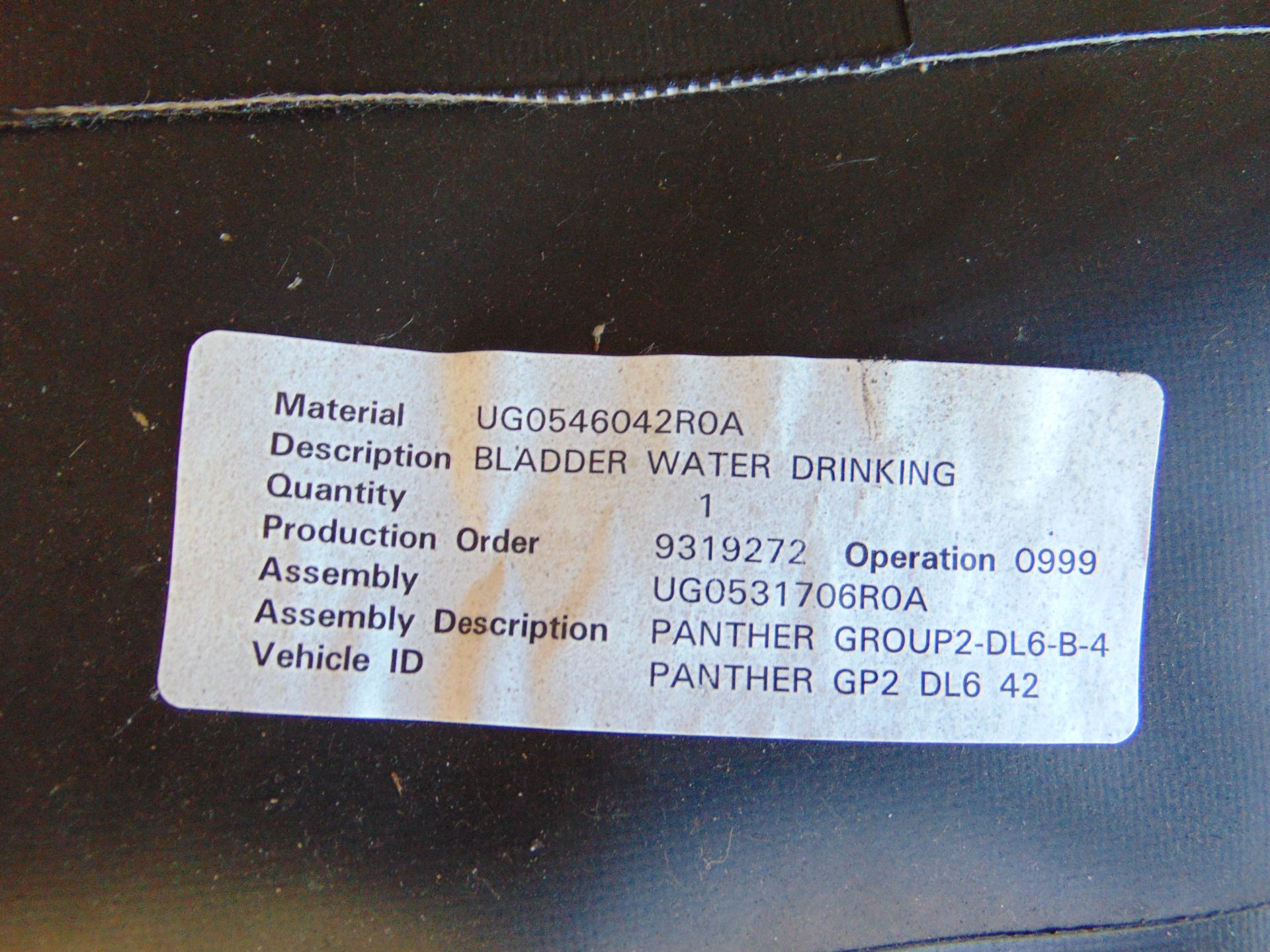 18 x New Unissued Drinking Water Vehicle Bladder Tanks c/w Foot Pumps, Fillers ect. - Bild 6 aus 7