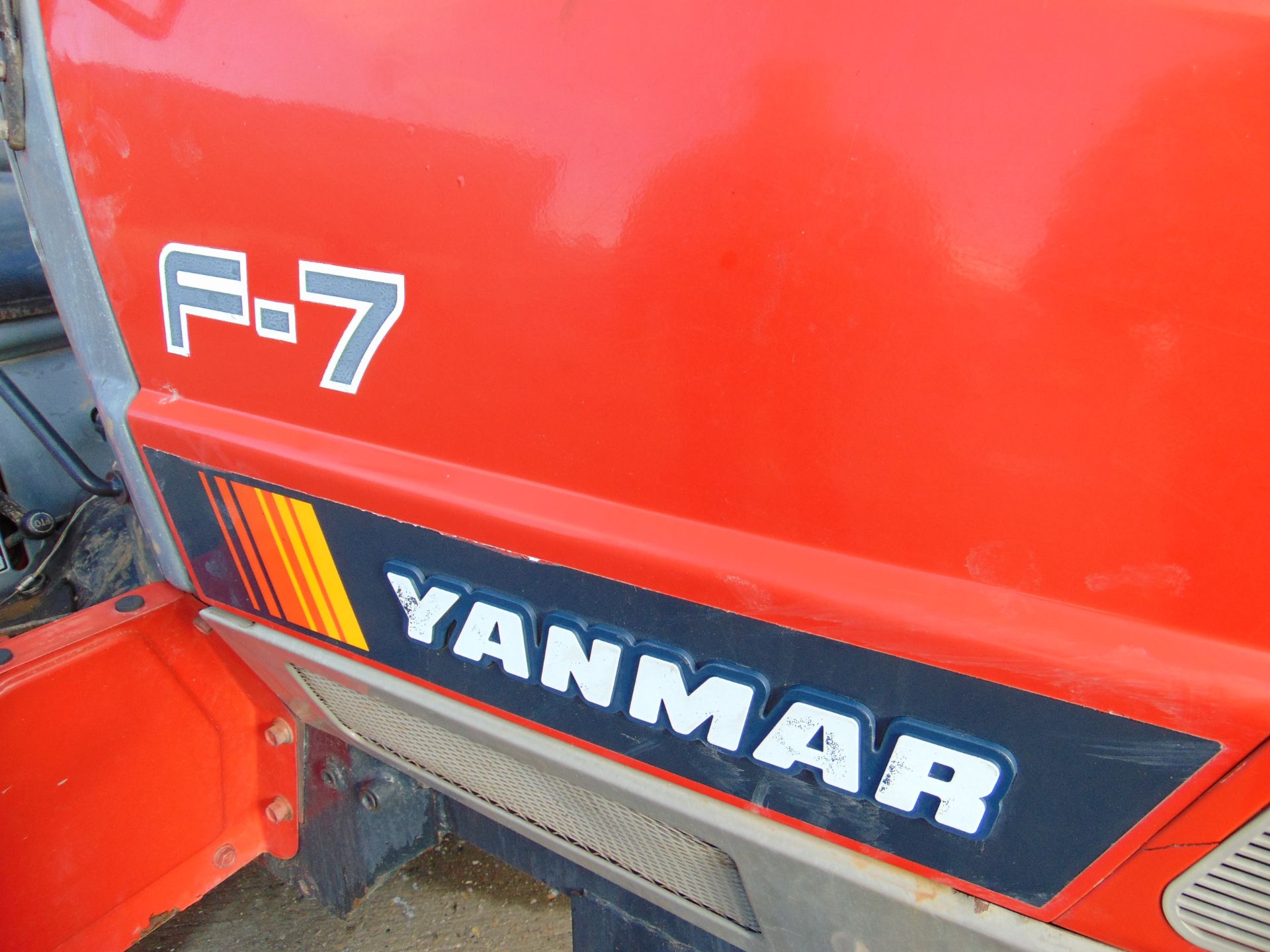 Yanmar F-7 4 x 4 Diesel Compact Tractor c/w RSA-1303 Rotorvator - Image 4 of 28