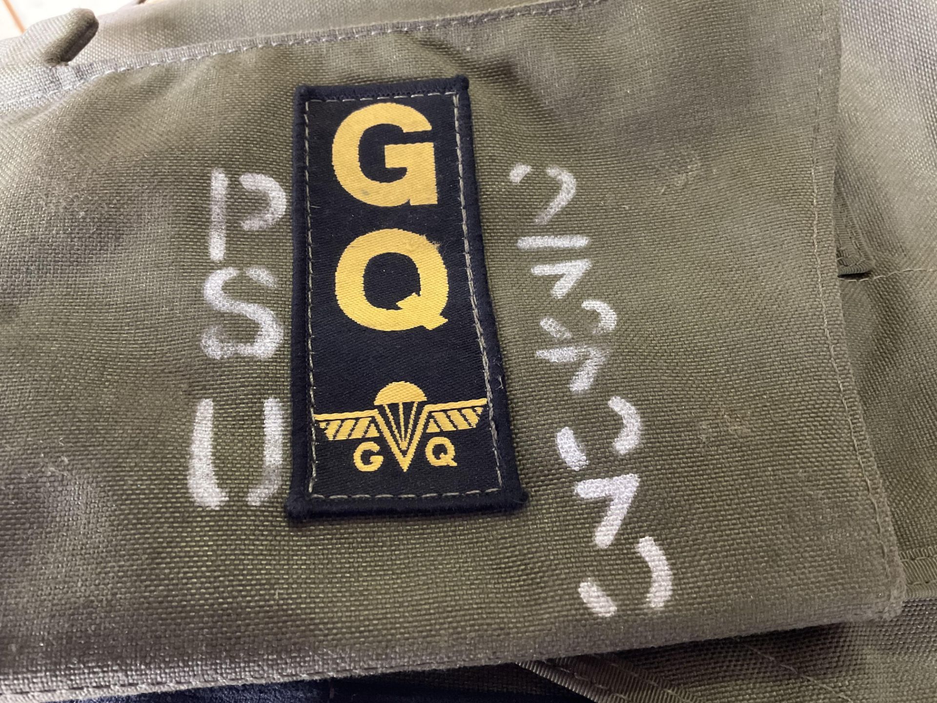 5X SAS ISSUE GQ LOW LEVEL RESERVE PARACHUTE PACK ONLY - Image 3 of 3