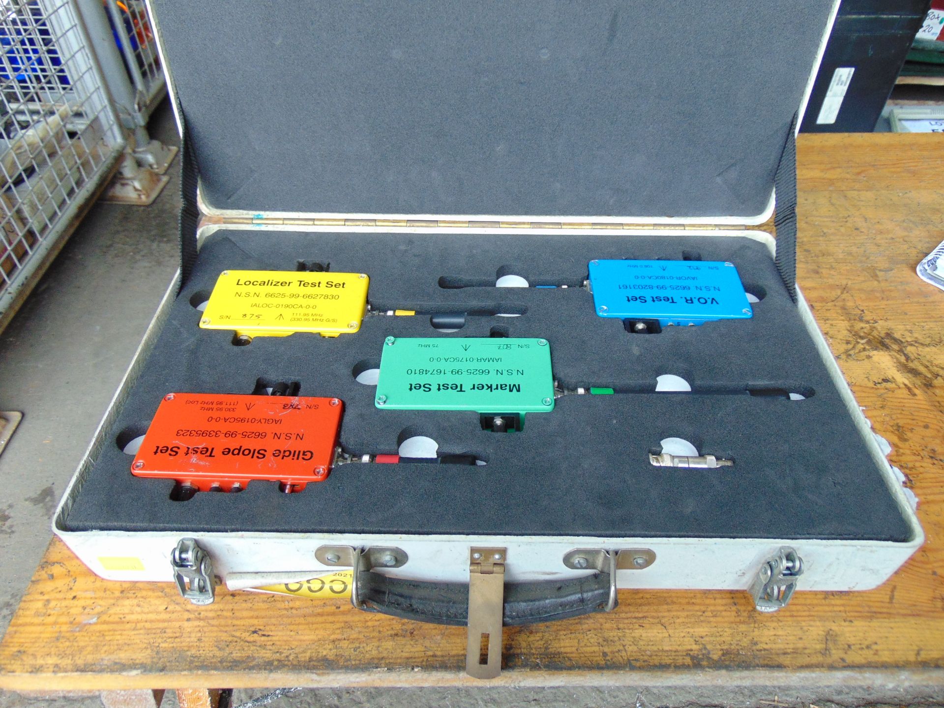 Navigation Aid Test Set and Case, Localizer Test set, N.S.N 6625-99-6627830