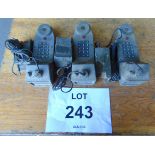 3 x Matel 2C800 Field Telephones