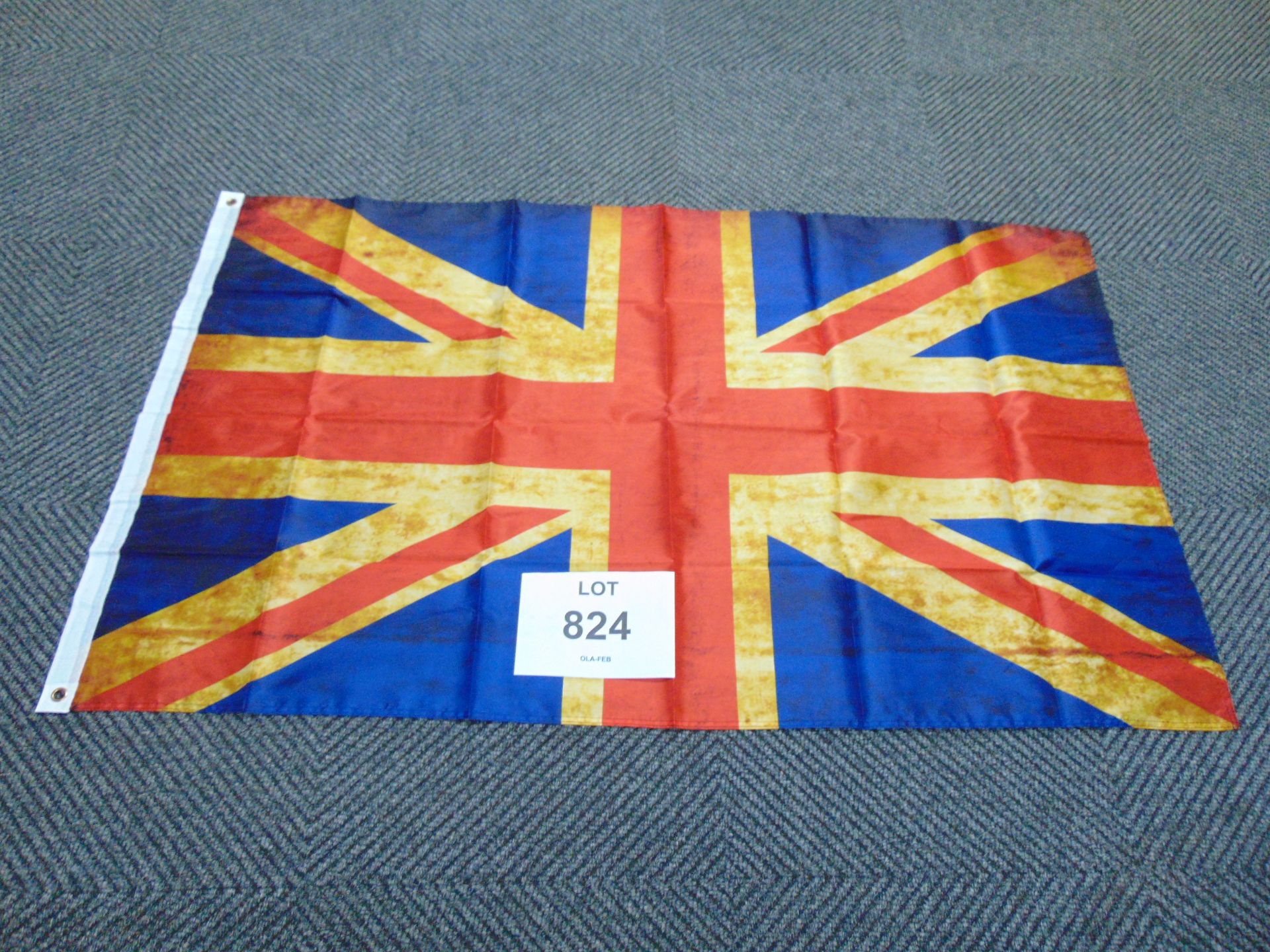 Union Jack Flag - 5ft x 3ft with Metal Eyelets.