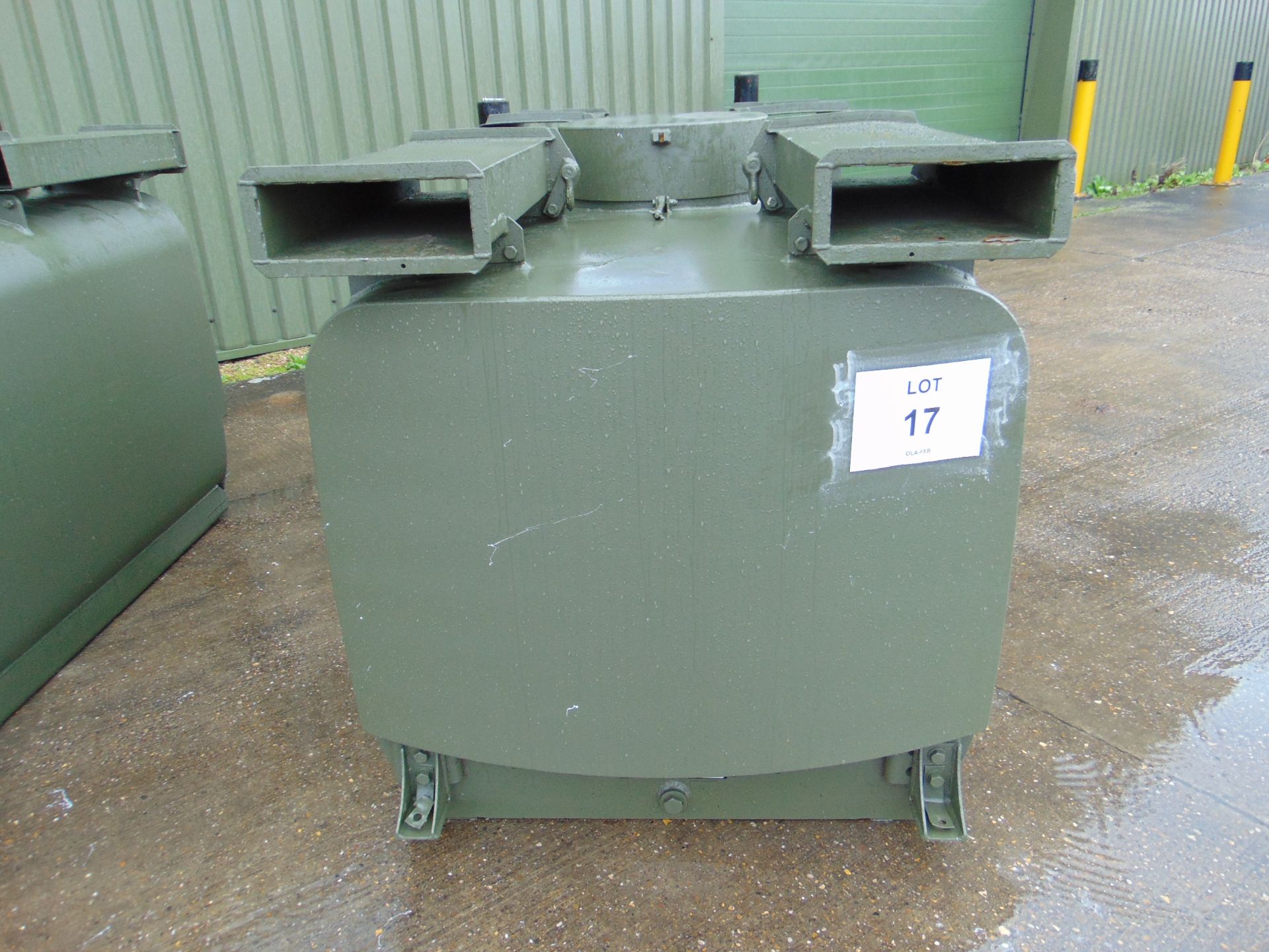 Gloster Saro 2,200 Ltr Aluminium Fuel / Fluid Distribution Tank