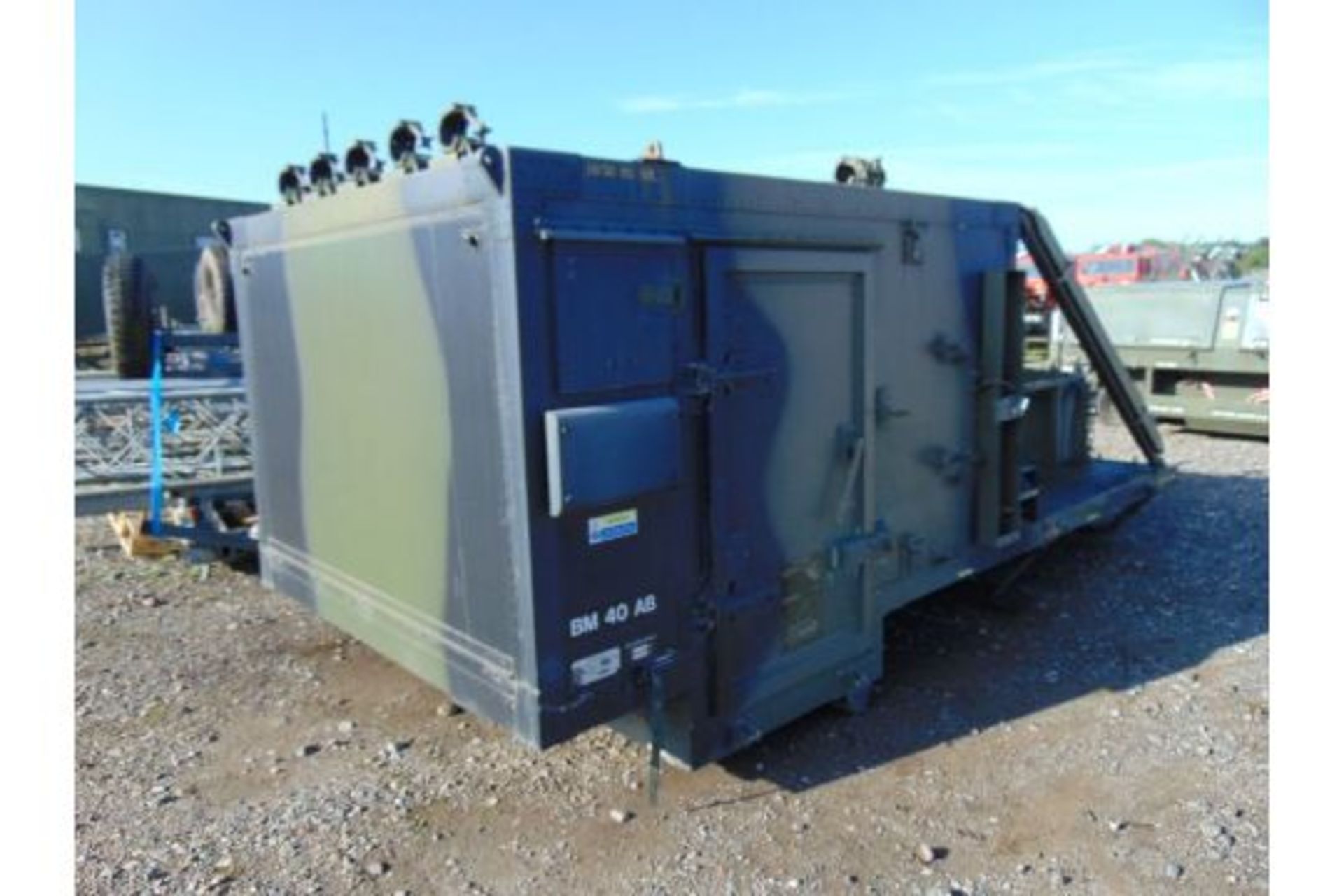 Demountable Secure Insulated Mowag Radio Coms Body C/W, Air Con etc - Image 13 of 21