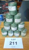 10 x New Unused Olive Nylon Twine Spools