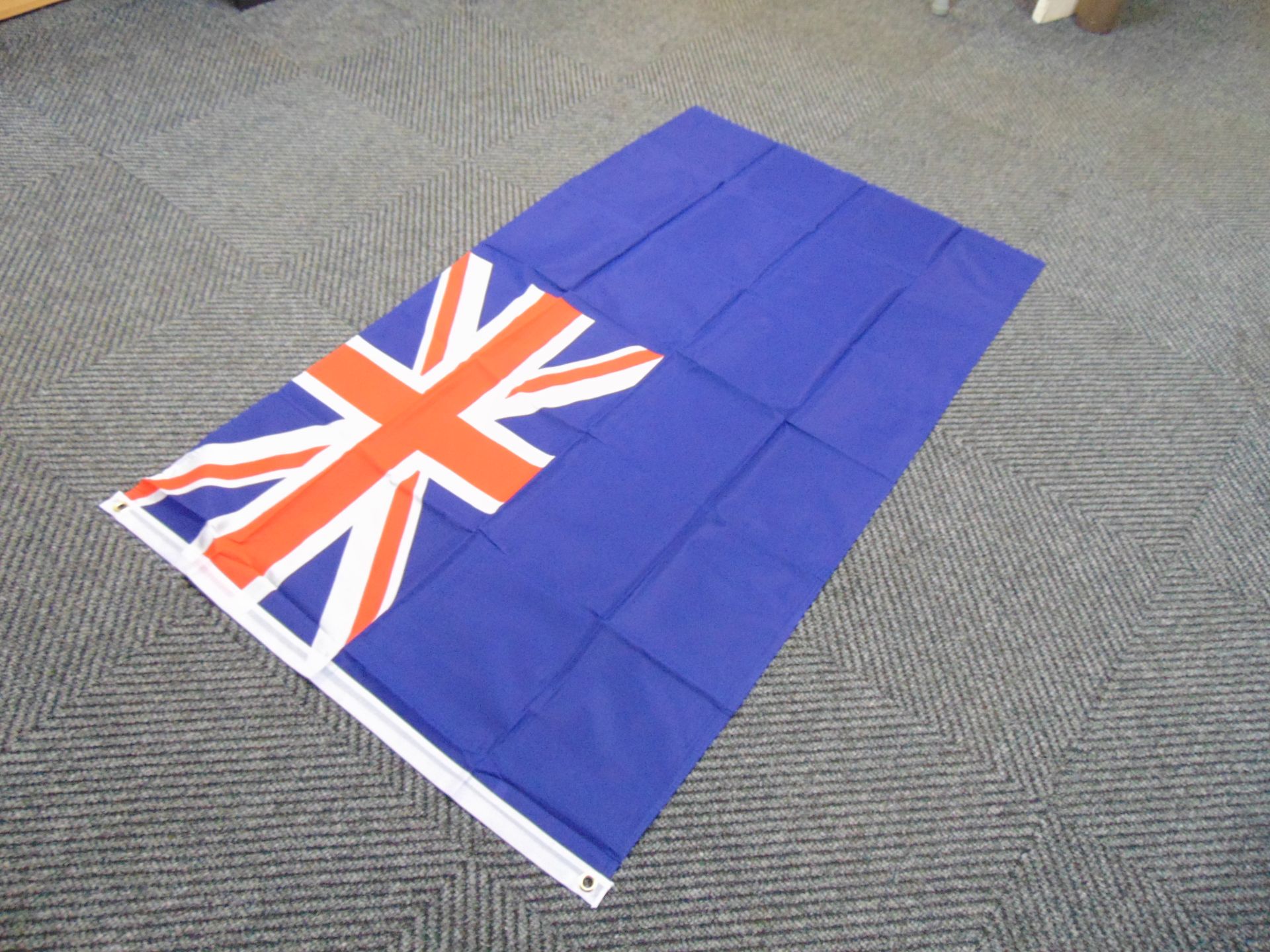 Blue Ensign Flag - 5ft x 3ft with Metal Eyelets. - Image 6 of 6