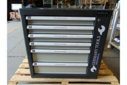 **NEW Unused** 6 Drawer Tool Cabinet incl 220 Pcs Tools