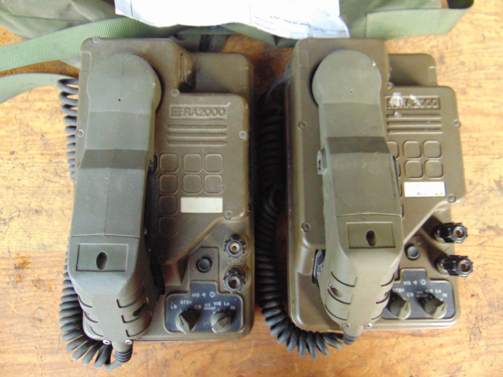 2 x Field Telephone Combat PTC 414 Racal 2000 c/w Bags - Image 4 of 7