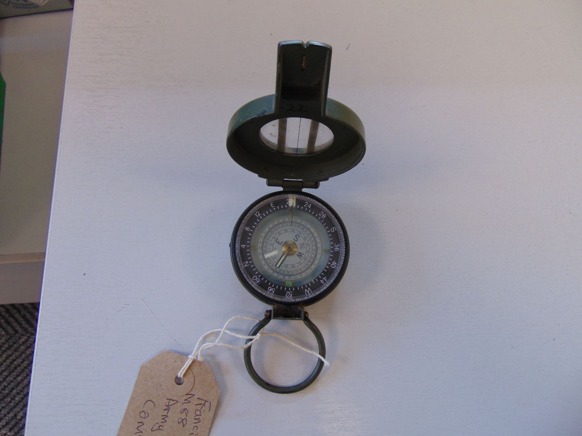 Francis Barker M88 British Army Prismatic Compass - Image 2 of 4