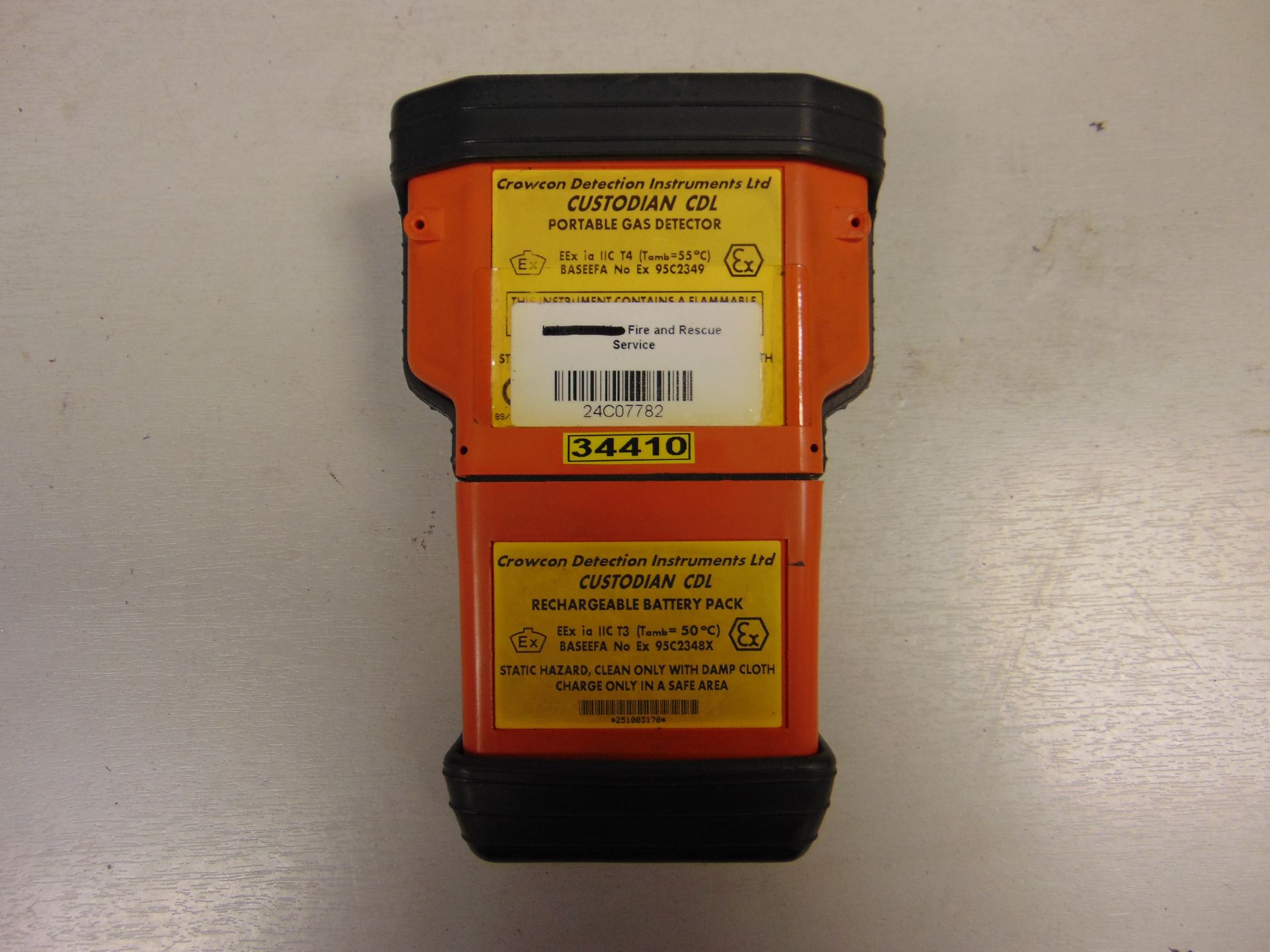 Crowcon Custodian CDL Portable Gas Monitor Kit. - Image 4 of 5