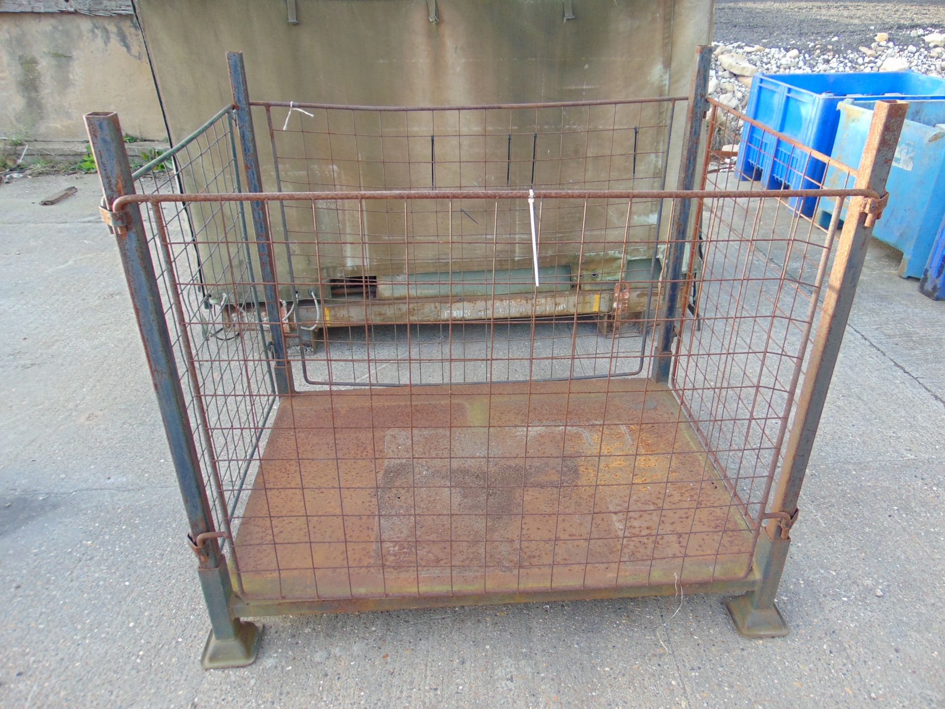 Steel Stacking Stillage W/ Removable Posts & Sides