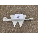 NEW UNISSUED GALVANISED WINCHING ANCHOR