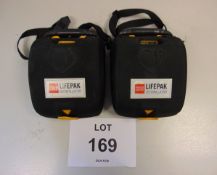 You are bidding on 2 x Physio-Control Lifepak CR Plus Defibrillator Units - Fully Automatic