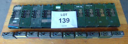 10 x Clansman UK/RT 349 Transmitter Receivers c/w Battery Pack