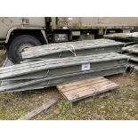 1X PAIR OF HEAVY DUTY ALUMINIUM 10 FT LOADING RAMPS DESIGNED FOR LOADING TANK/ MILITARY EQUIPMENT