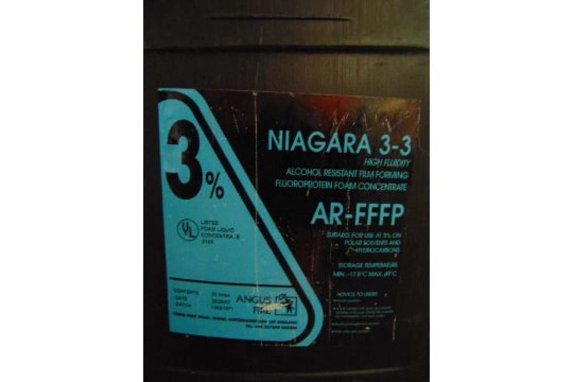 Niagara Foam Concentrate Liquid - Approx. 30 x 20 Litre Drums - Image 4 of 4