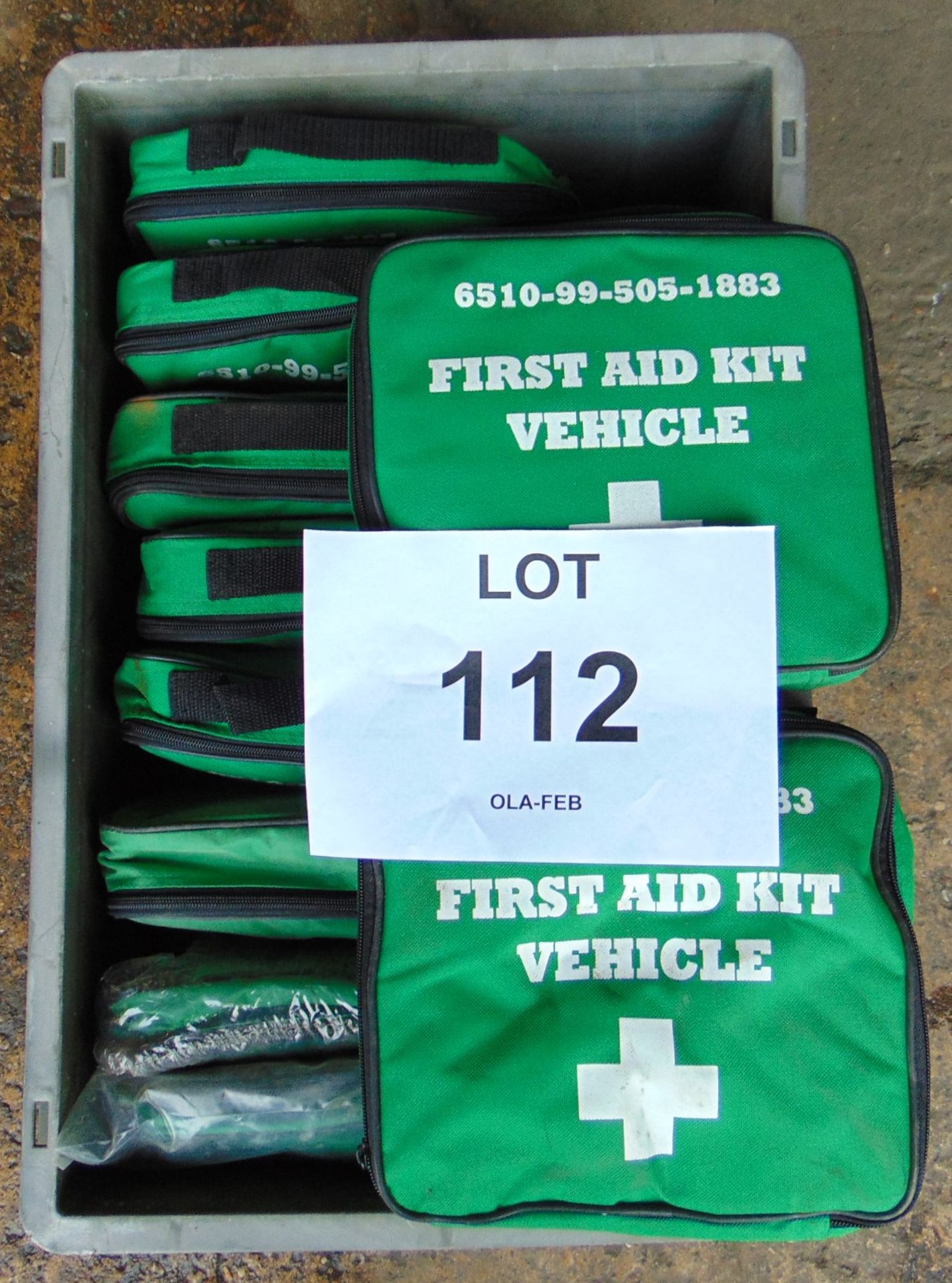 10 x Vehicle First Aid Kits