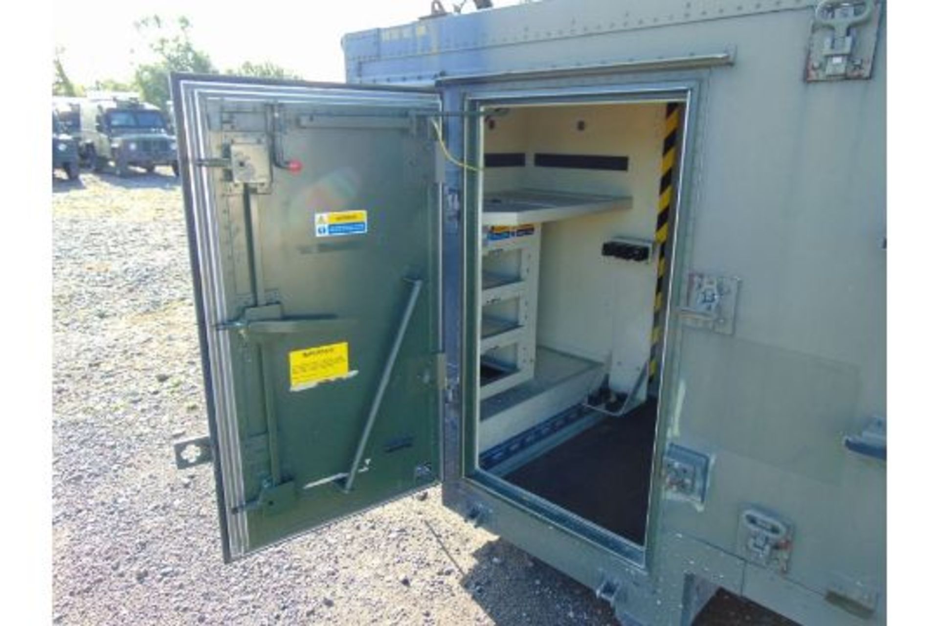 Demountable Secure Insulated Mowag Radio Coms Body C/W, Air Con etc - Image 3 of 21