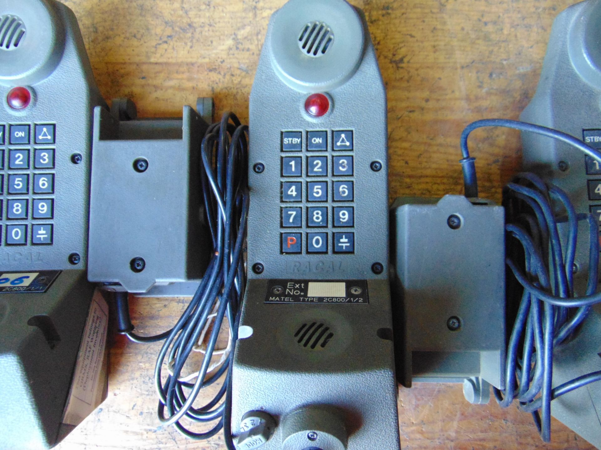 3 x Matel 2C800 Field Telephones - Image 3 of 4