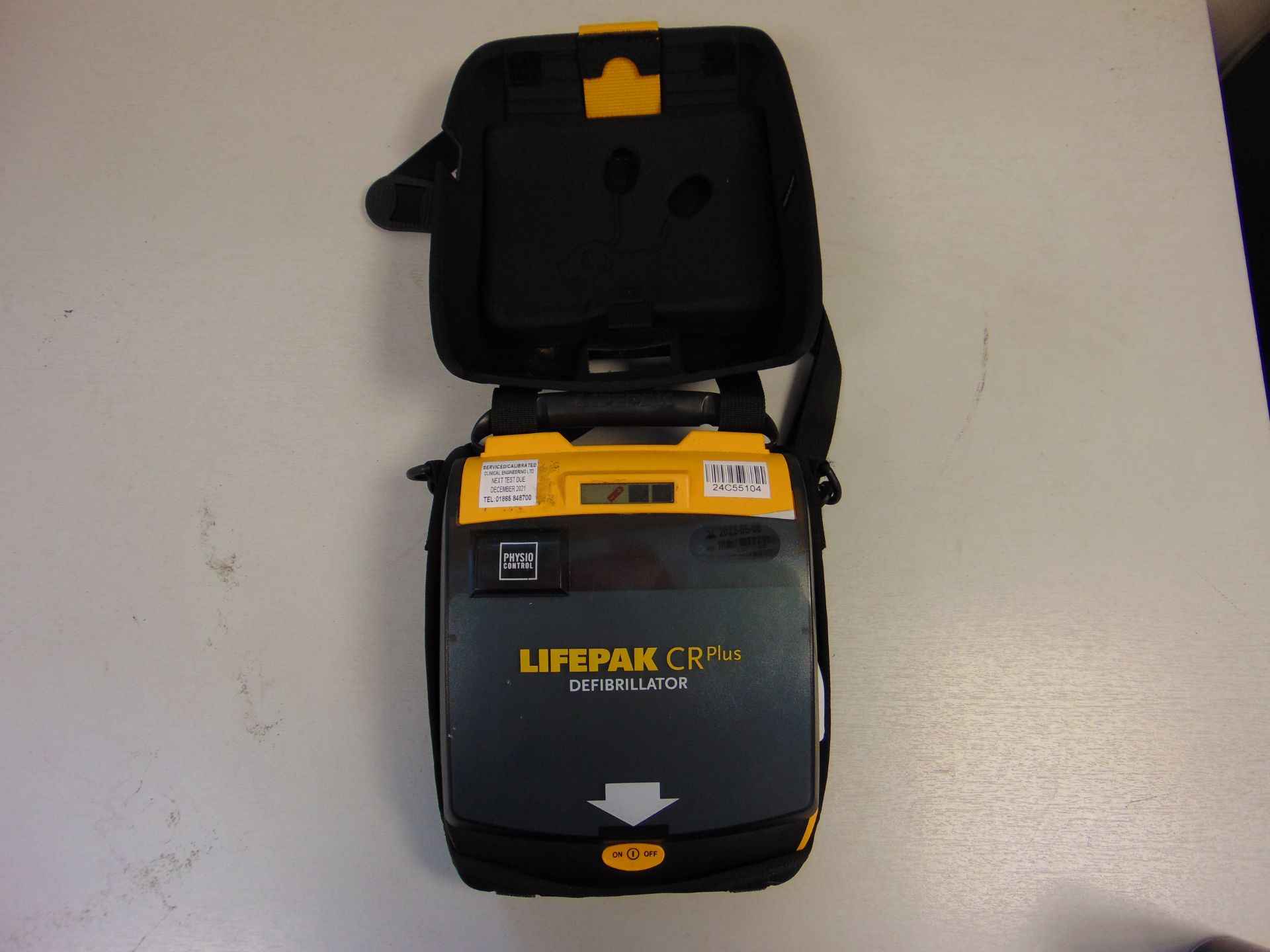 1 x Physio-Control Lifepak CR Plus Defibrillator Unit - Fully Automatic - Image 3 of 3
