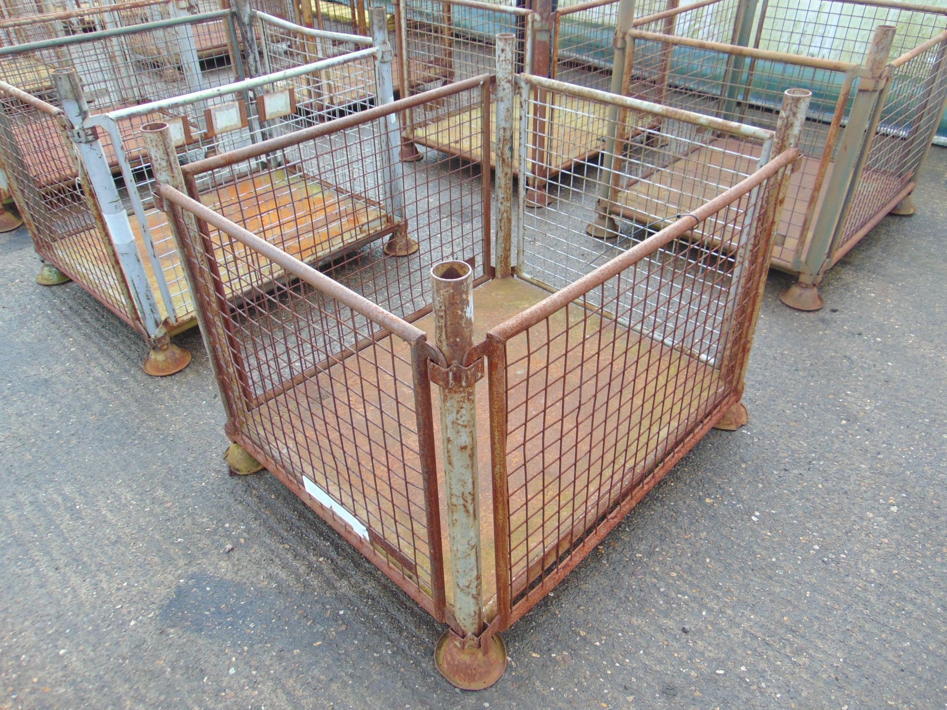 You are bidding on a Standard MOD Stacking Stillage w/ Removable Sides - Image 2 of 5